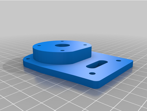 firewall motor mount parts 3d print model - Mito3D