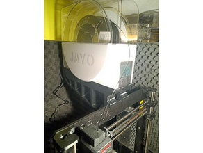 filament drybox mount prusa i3 mk3 3d printer accessories filamentdrybox dryer holder spool jayo sunlu filadryer s1 3d print model - Mito3D