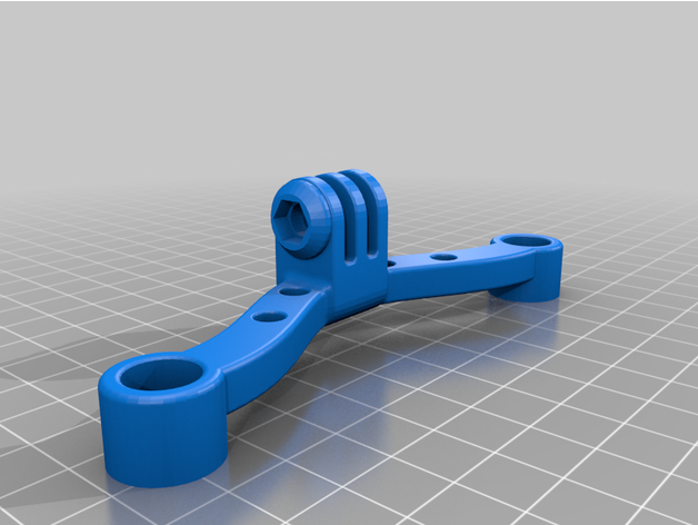 moto guzzi v7 corridore gopro Telefono staffa settore automobilistico 3D print model - Mito3D