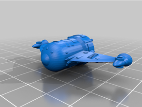 eleanor moraes pesquisa nave espacial 3d impressão masmorras dragões rpg Estrela fronteiras tsr ttrpg 3d print model - Mito3D