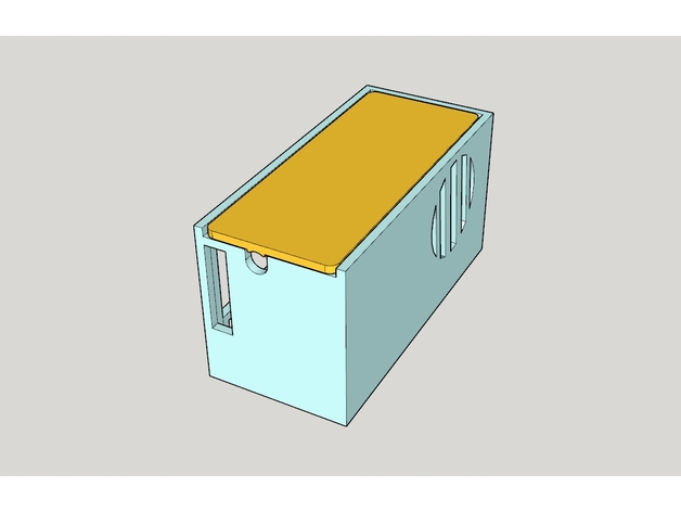 esp 01 dht11 + ev yardımcısı esphome elektronik Kutu dht22 Konut nem sensör sıcaklık th10 3D print model - Mito3D