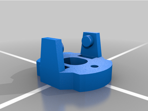 anycubic vyper eje tornillo reemplazo adaptador 3d impresión impresora husillo guía rail 3d print model - Mito3D