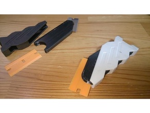 angle scraper holder hand tools 3d print model - Mito3D