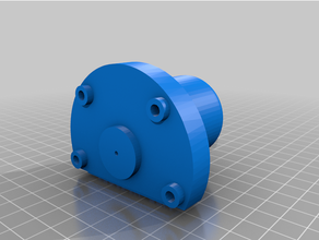 conquistatore faz2 maniglia cilindro 3d print model - Mito3D