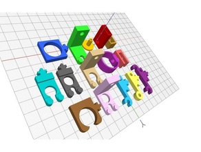 3d impresora organizando accesorios filamento guía rail perchas manos 3d print model - Mito3D