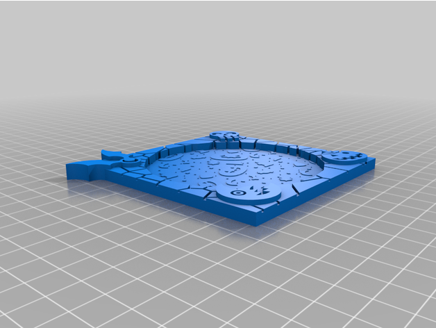 halloween coaster kitchen & dining drink 3D print model - Mito3D