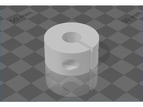 klemmring 10mm hobby clamp ring retainer 3d print model - Mito3D
