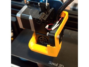 eroe gen5 sovol sv01 sv03 5015 single radiale fan dual condotti 3d stampante parti 3d print model - Mito3D