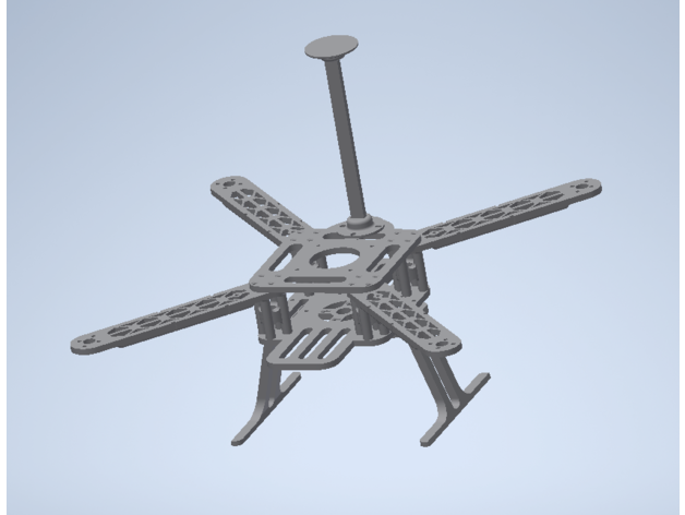 Quadcopter Fahrzeuge Drohne Rahmen 3D print model - Mito3D