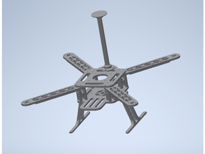quadcopter vehicles drone frame 3d print model - Mito3D
