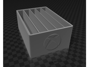 xbox disque titolare supporto video Giochi 3d print model - Mito3D
