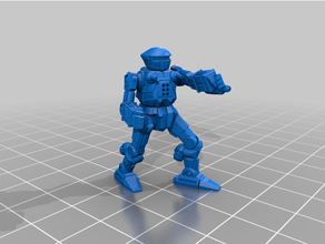 russian cavalry american mecha game games 6mm wargaming 3d print model - Mito3D