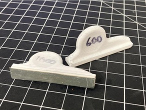 levigatura bloccare 60x10mm lato nastro mano utensili attrezzo bagnato 3d print model - Mito3D