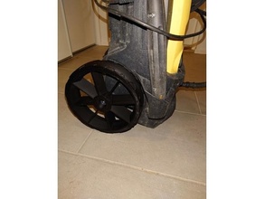 rcher pressure washer wheel 250mm outdoor & garden karcher power spare 3d print model - Mito3D