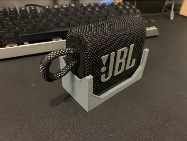 jbl 3 soporte audio coche vehiculo go3 montar 3D print model - Mito3D