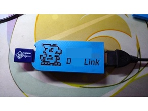 enlace ch341a programador caso funda electrónica digimon USB 3d print model - Mito3D