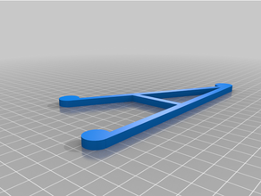 simple tablet stand mobile 3d print model - Mito3D