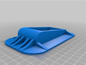 Ryobi recíproco detritos escudo Ferramentas cobrir bainha 3d print model - Mito3D