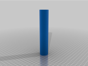 knurled roller tools grip surface lightsaber 3d print model - Mito3D