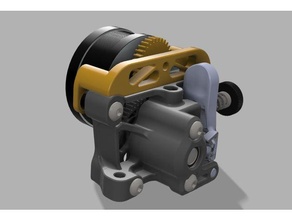 add filament manual feed gear shrpa mini 3d printer extruders 3d print model - Mito3D