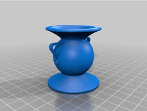 weird vase sculptures 3d print model - Mito3D