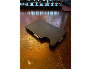 minimal wallet diy minimalist ridge slim 3d print model - Mito3D