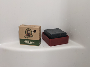 dr squatch bar soap tray bathroom handy quick shower 3d print model - Mito3D