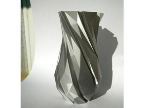 poly Vase Dekor Lowpoly 3d print model - Mito3D