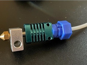 ptfe connector 3d printer accessories tube 3d print model - Mito3D