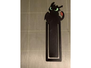 toothless bookmark mmu multi color 3d print model - Mito3D