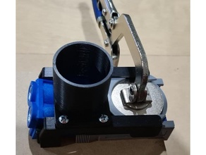 kreg r3 dust port parts pocket hole jig vacuum adapter 3d print model - Mito3D