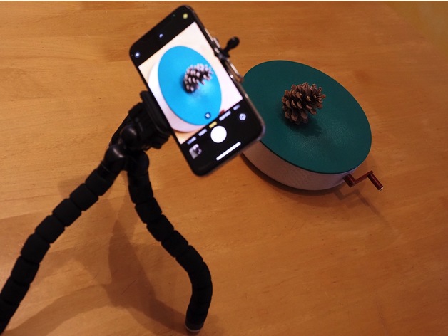 Drehscheibe photo scanner Kamera 3D print model - Mito3D