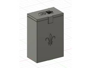 Gwent carta scatola Giochi filo witcher 3d print model - Mito3D