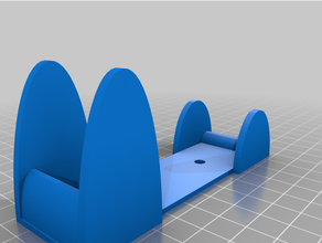 mini glue gun support tool holders & boxes 3d print model - Mito3D