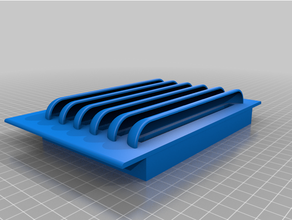 grille ventilation household 3d print model - Mito3D