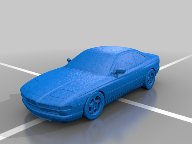 bmw 850 csi e31 vehicles 3D print model - Mito3D