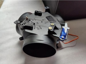 diesel heater servo flap automotive chinese air eberspacher lfbros webasto 3d print model - Mito3D
