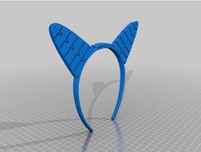 Halloween mignonne oreilles remashmix mode 3d print model - Mito3D