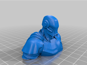 foundation bust 3d printing 3d print model - Mito3D