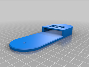 LED rgb controlador soporte electrónica 3d print model - Mito3D