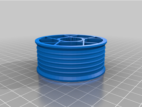 60mm serpentine belt pulley 608 bearing smaller sizes automotive 3d print model - Mito3D