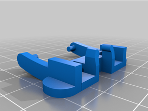 Thule evolução grampo substituição partes 3d print model - Mito3D