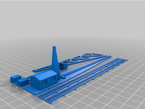 escala modelo estaleiro guindaste 3d impressão cargo crane guindastes naval porta Porto Maritimo navio estaleiros 3d print model - Mito3D