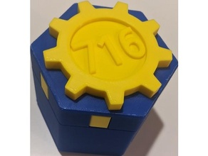 volta simbolo meccanico giocattoli ricaduta vault tec 3d print model - Mito3D