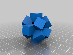 box12 math art cube 3d print model - Mito3D