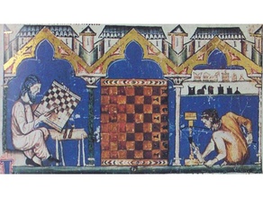 Alfonso ajedrez conjunto 1283 3d print model - Mito3D