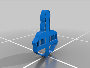 cookie cutter - 1 solute kitchen & dining middle finger 3d print model - Mito3D