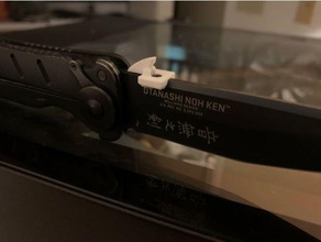 crkt williams otanashi noh ken wave disk tools edc emerson james knife opener 3d print model - Mito3D