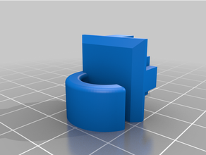 minimalistic filament guide 3d printer accessories ender3v2 3d print model - Mito3D