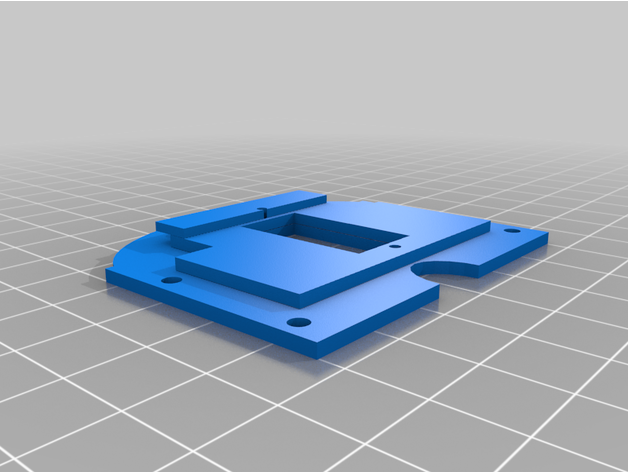 Mini Seitenwind Überdachung Hobby Deck Mcw mfd Miniseitenwind Myflydream 3D print model - Mito3D